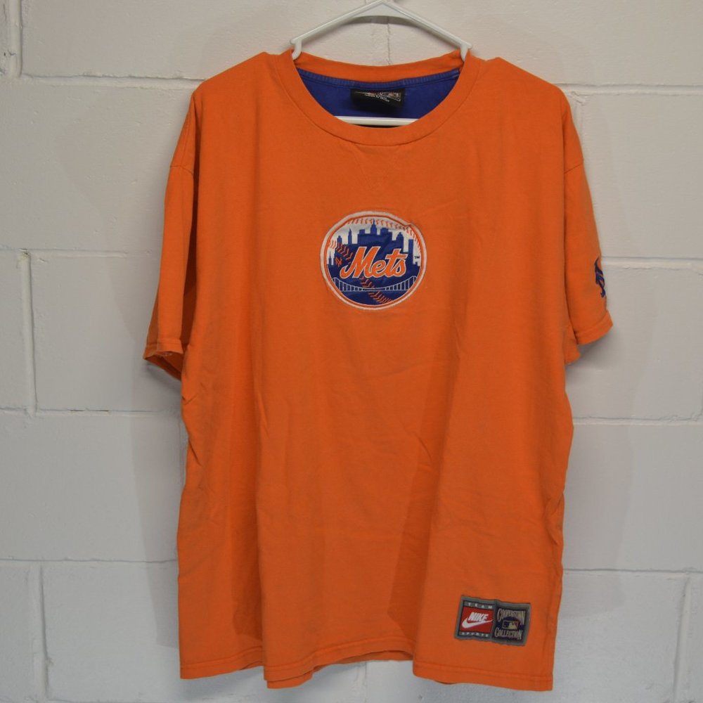 NY Mets Nike Orange Short Sleeve Tee